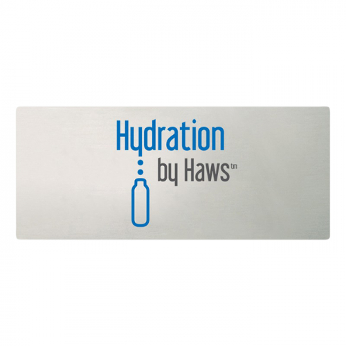 Haws 6475, Custom Logo Panel