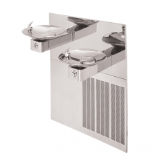 Haws H1011-8HPS, Barrier-Free Chilled Dual Wall-Mount Fountain