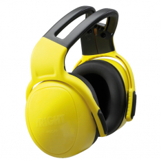 MSA 10087399, left/RIGHT, HIGH, Yellow, Earmuff (NRR 28)