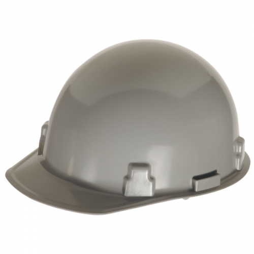 MSA 10095325, Thermalgard Protective Cap, Steel Gray, w/Fas-Trac III Suspension