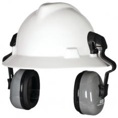 MSA 10129327, SoundControl SH Cap Model, Use with MSA Slotted Full Brim Helmet, Gray