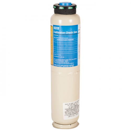 MSA 10153802, Calibration Cylinder, Altair 2X Gas, 116 L, (CO)-60 PPM, (H2S)-20 PPM