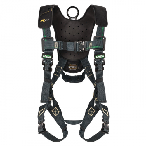 MSA 10176312, Personal Rescue Device (PRD) with EVOTECH Arc Flash Harness, Quick-Connect leg straps,