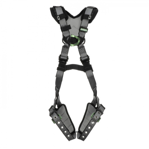 MSA 10194892, V-FIT Harness, Extra Small, Back & Chest D-Rings, Tongue Buckle Leg Straps, Shoulder P