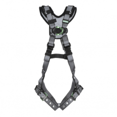MSA 10194979, V-FIT Harness, Super Extra Large, Back D-Ring, Tongue Buckle Leg Straps, Shoulder & Le