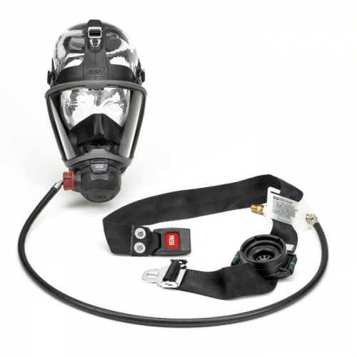 MSA 10225585, G1™ Cadet SAR, 42" regulator, Nylon belt, G1™ medium facepiece, fittings separate