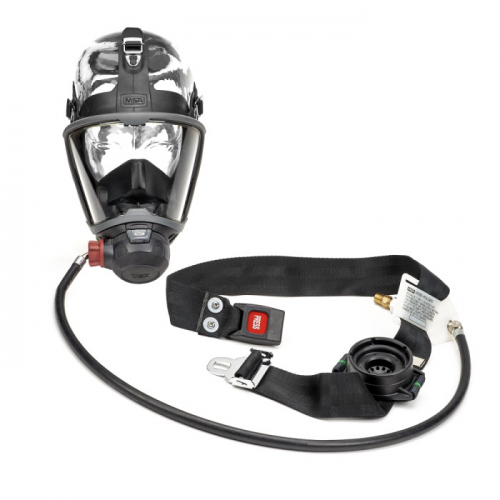 MSA 10225586, G1™ Cadet SAR, 30" regulator, Nylon belt, G1™ medium facepiece, fittings separate
