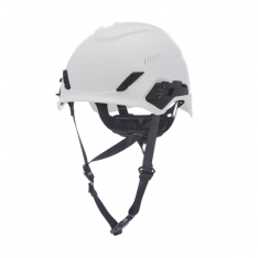 MSA 10236204, V-Gard H1 Pro Safety Helmet Trivent, White, Fas-Trac III H1 No Stripes, ANSI, EN 12492