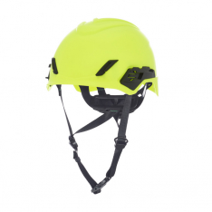 MSA 10236218, V-Gard H1 Pro Safety Helmet, Novent, Hi_Viz Yellow/Green Fas-Trac III H1 No Stripes A&
