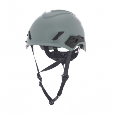 MSA 10236221, V-Gard H1 Pro Safety Helmet, Novent, Gray, Fas-Trac III H1 No Stripes ANSI, EN 12492