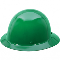 MSA 454668, Skullgard Protective Hat Green - w/ Staz-On Suspension, Standard