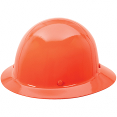 MSA 454673, Skullgard Protective Hat, Orange - w/ Staz-On Suspension, Standard
