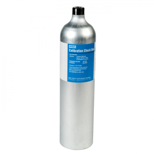 MSA 467897, Calibration Cylinder, Gas, 58 L, (H2S)-40 PPM