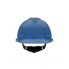 MSA 477478, V-Gard Slotted Cap, Blue, w/Fas-Trac III Suspension