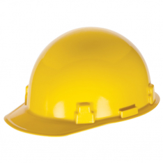 MSA 486959, Thermalgard Protective Cap, Yellow, w/Fas-Trac III Suspension
