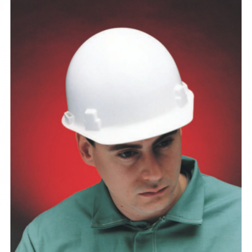 MSA 486960, Thermalgard Protective Cap, White, w/Fas-Trac III Suspension