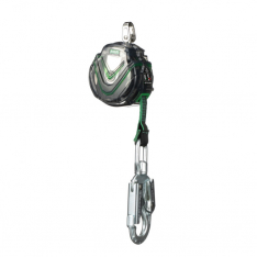 MSA 63013-00E, V-TEC WEB PFL, 10' (3m), single-leg, 36CS snaphook, steel carabiner (top), Clear