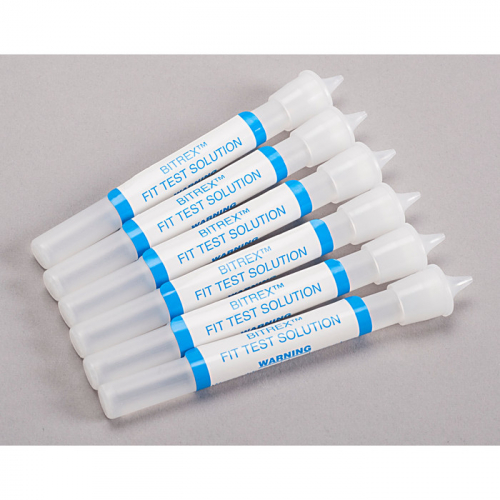 MSA 697446, Bitrex Replacement Fit-Test Solution,  6 tubes/bx diluted solution