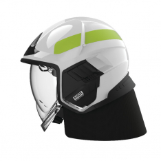 MSA GYL1018500000-BA16, Cairns XF1 Fire Helmet, Large, White