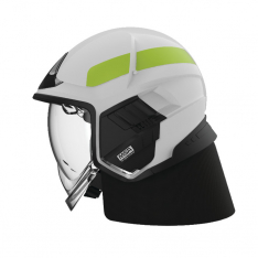 MSA GYL1018500000-BU16, Cairns XF1 Fire Helmet, Large, Matte White