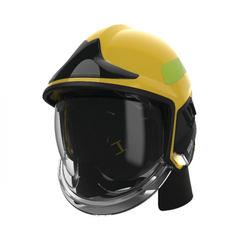 MSA GYL1018500000-JD16, Cairns XF1 Fire Helmet, Large, Yellow
