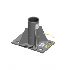 MSA IN-2329, 3" Center Floor Adapter, 316 SST