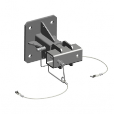 MSA IN-2348, Universal Wall Adapter, Hitch Mount, IX