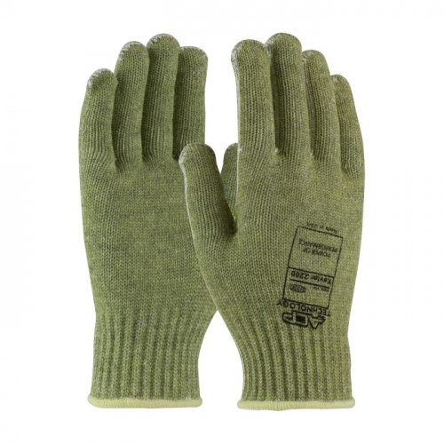 PIP 07-KA744/L, KEVLAR ACP, 7G, SEAMLESS KNIT, ECON. WGT, COTTON LINED,  GREEN: The Safety Equipment Store