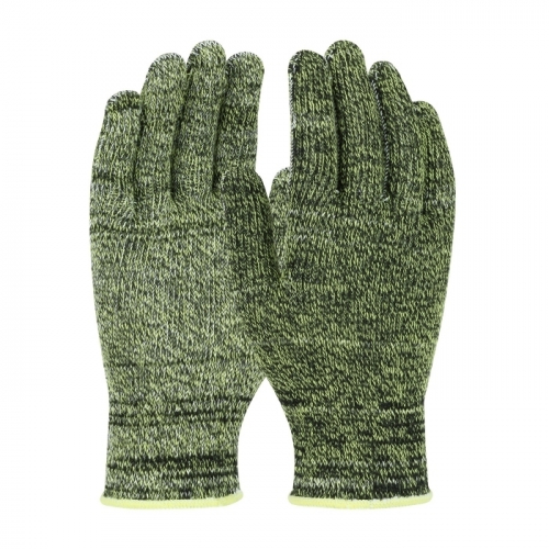 PIP 07-TW500/L, ARAMID ENGINEERED BLEND 7G KNIT MED. WTGLOVE, POLY LINING