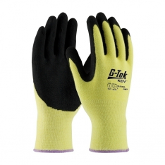 PIP 09-K1660/L, G-TEK KEV, YELLOW 13G KEVLAR SHELL, DD NITRILE MICROSURFACE GRIP, A2