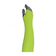 PIP 10-21HACPNY18TH, SMART FIT KEVLAR HACP & NEON YELLOW BLEND SLEEVE, 18", WITH THUMB HOLE HOLE