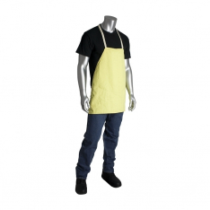 PIP 10-KAD2424W/BUCKLE, KEVLAR TWILL 2 PLY APRON, 24"X24", NECK STRAP AND BUCKLE CLOSE AT WAIS