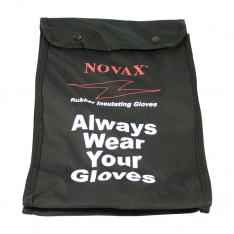 PIP 148-2136, NOVAX, Nylon Bag for 11 In. Electrical Rated Glove, Blk.