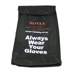 PIP 148-2142, NOVAX, Nylon Bag for 14 In. Electrical Rated Glove, Blk.
