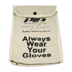 PIP 148-6011, NOVAX, Canvas Bag for 11 In. Electrical Rated Glove, Natural
