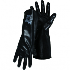PIP 1UB0014L, 14" UNLINED BUTYL RUBBER GLOVES, SMOOTH GRIP