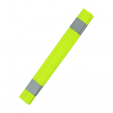 PIP 300-SCLY, HI-VIS SEATBELT COVER, LY, 2" TAPE REFLECTIVE, H&L CLOSURE, ONE SIZE SIZE