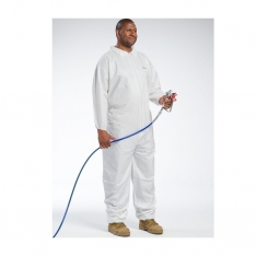 PIP 3602/2XL, POSIWEAR BA COVERALL ELASTIC WRIST AND ANKLE