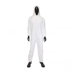 PIP 3656/2XL, WEST CHESTER, 50G MICROPOROUS COVERALL, HOOD, ELASTIC WRIST/ANKLE