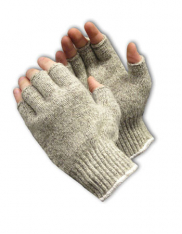 PIP 41-075L, RAGWOOL, WOOL/NYLON, 7G GLOVE, 1/2 FINGER STYLE