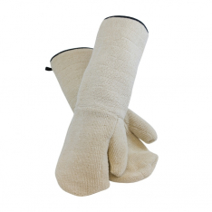 PIP 42-857, TERRY CLOTH BAKER'S MITT, 32 OZ DOUBLE INSULATED, LOOP-OUT, 17 INCH