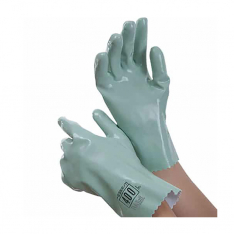 PIP 440L, 13" COTTON LINED POLY TUFF SOLVENT GLOVES LARGE 1 PAIR