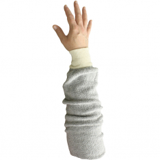 PIP 4TS0018, TERRY CLOTH SLEEVE WITH KNIT WRIST, GRAY, 18