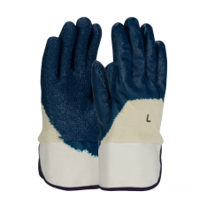 PIP 56-3145/L, ARMORGRIP, TERRY CLOTH PALM, HW ROUGH BL. NITRILE GRIP, SC