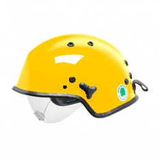 PIP 818-3064, PACIFIC WR7H WATER RESCUE W/RELEASE HOLES, YELLOW, EYE VISOR, 3-PT CS