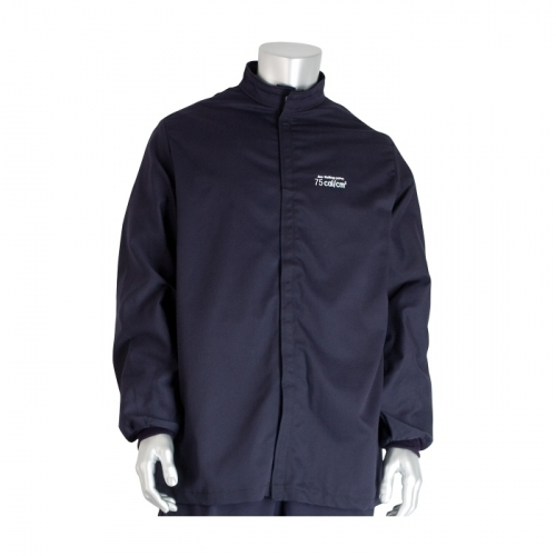 PIP 9100-75000/3X, 75CAL FR JACKET, MULTI LAYER, COTTON, NFPA 70E/ASTM F1506, NAVY