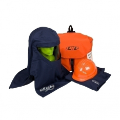 PIP 9150-52946/2XL, 33 CAL KIT, COVERALL, HARD HAT, HOOD, BACKPACK, SAFETY GLASSES