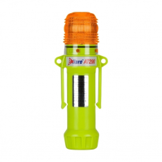 PIP 939-AT290-A, AMBER, FLASHING OR STEADY-ON 1-COLOR, 8 LED, FOUR "AA" BATTERIES BATTE