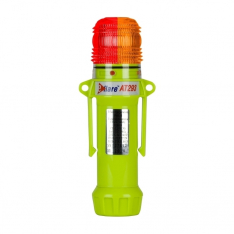PIP 939-AT293-R/A, RED/AMBER, DUAL FLASHING 2-COLOR, 4+4 LED, FOUR "AA" BATTERIES BATTERI