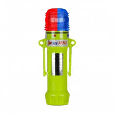 PIP 939-AT293-R/B, RED/BLUE, DUAL FLASHING 2-COLOR, 4+4 LED, FOUR "AA" BATTERIES BATTERIE